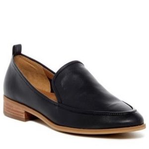 SUSINA- Kellen Almond Toe Loafers, leather. Compare to Madewell’s Francis loafer